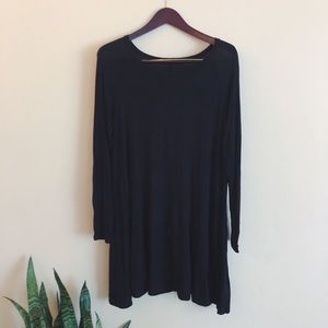 BLACK LONG SLEEVE DRESS